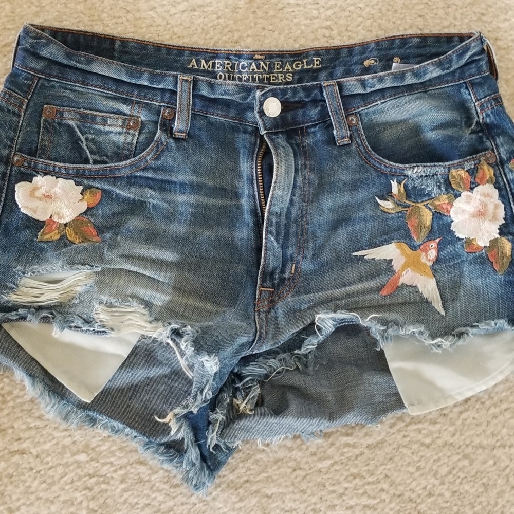 Jean shorts